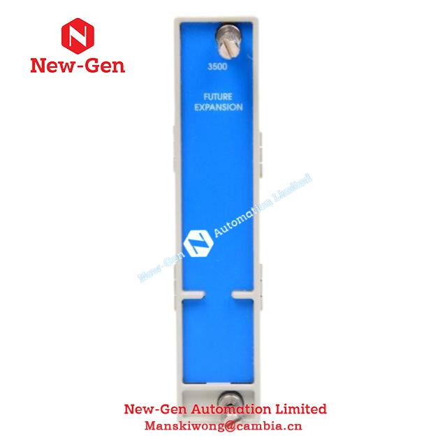 Bently Nevada 128276-01E Yarım Hündürlükdə Gələcək Genişləndirici Faceplate Stokda