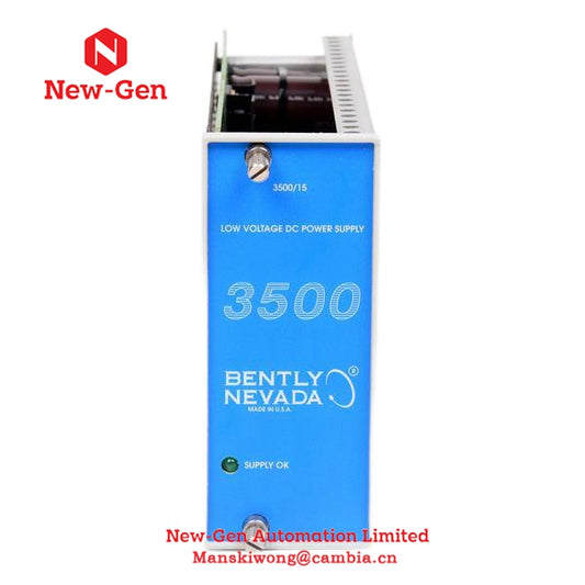 3500/15 133292-01 Modulo di alimentazione CC a bassa tensione Bently Nevada Disponibile