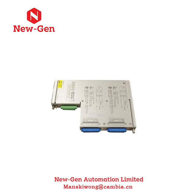 100% Genuine Bently Nevada 3500/42 135489-03 I/O Module with Internal Barriers In Stock