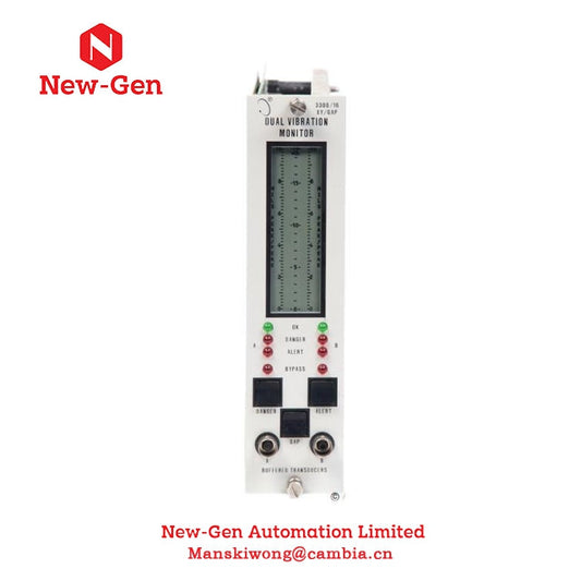 100% Genuine Bently Nevada 3300/16 135321-01 In Stock XY/Gap Dual Vibration Monitor