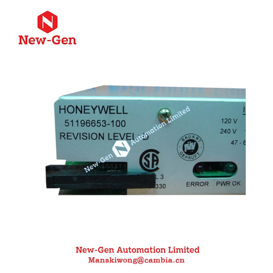 Honeywell 51196653-100 TDC 3000 Alimentatore per file a cinque slot Originale al 100% Disponibile con sigillo di fabbrica