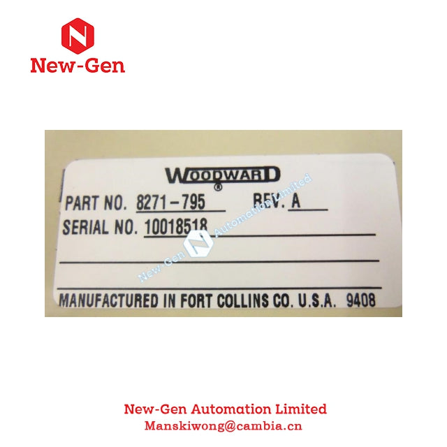 Woodward 8271-795 Generator Control Module In Stock 100% Genuine