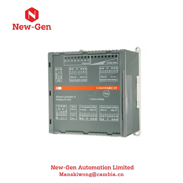 ABB AI523 B8 1SAP250300R0001 Analog Input Module 100% Genuine Ready to Ship In Stock with Factory Sealed