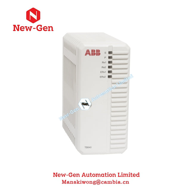 ABB 3BSE037760R1 TB840A Modulebus Kluster Modem 100% Tulen Dalam Stok dengan Kilang Dimeterai