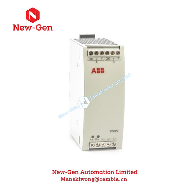 ABB SS822 3BSC610042R1 дауыс беру құрылғысы 100% түпнұсқа, зауытта мөрленген қоймада жеткізуге дайын