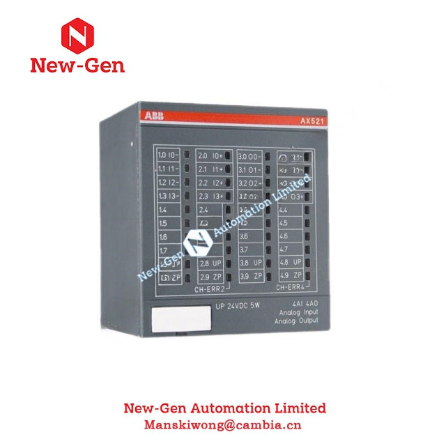 ABB AX521 1SAP250100R0001 Analoq Giriş/Çıxış Modulu 100% Orijinal, Zavod möhürlənmiş şəkildə göndərilməyə hazırdır