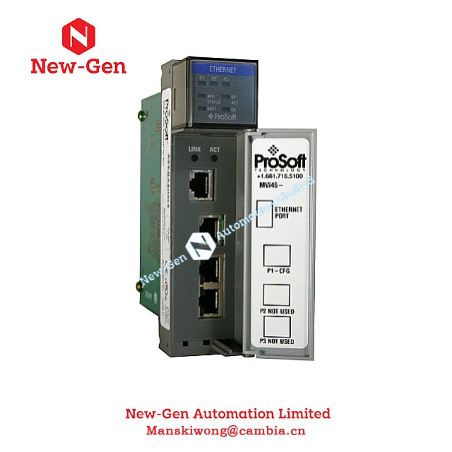 Mô-đun giao diện TCP/IP Prosoft MVI46-MNET Modbus Còn hàng được giao ngay hôm nay