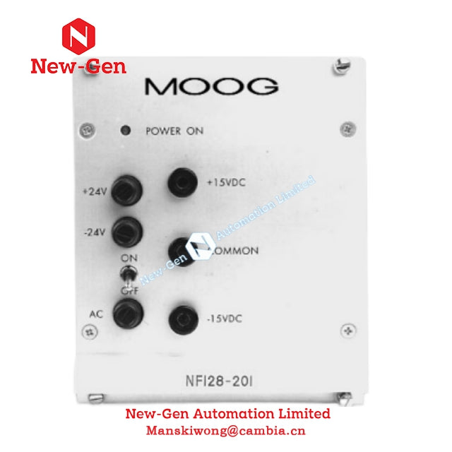 Karta zasilacza MOOG NF128-201D1 w magazynie. 100% fabrycznie nowa