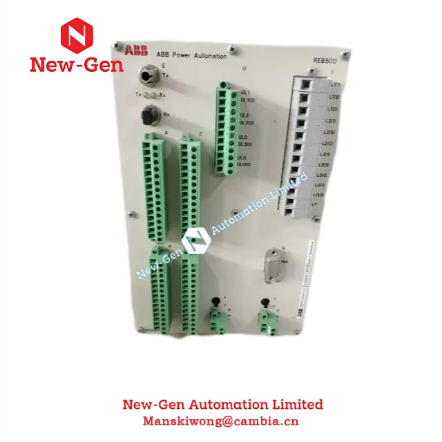 ABB REB500 Power Automation Noliktavā ar rūpnīcā noslēgtu