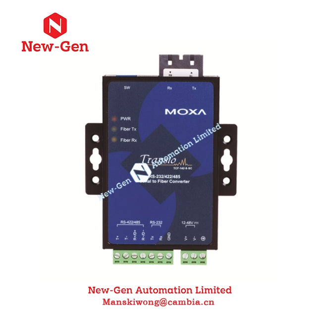 MOXA TCF-140-S-SC Multi-mode Fiber Slide-in Module Converter In Stock 100% Genuine